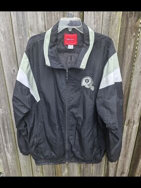 OAKLAND RAIDERS Reebok VINTAGE Windbreaker Jacket